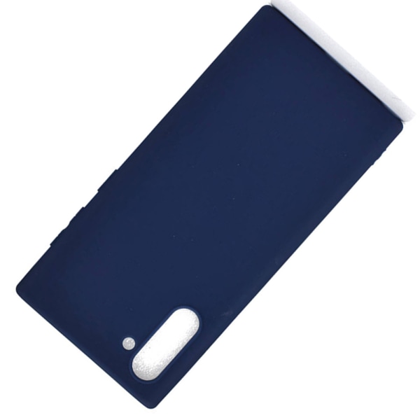 Professionellt Mattbehandlat Skal - Samsung Galaxy Note10 Mörkblå
