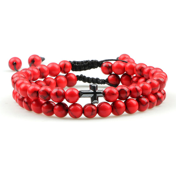 Stilsäkert Kularmband (Kors) Turkos