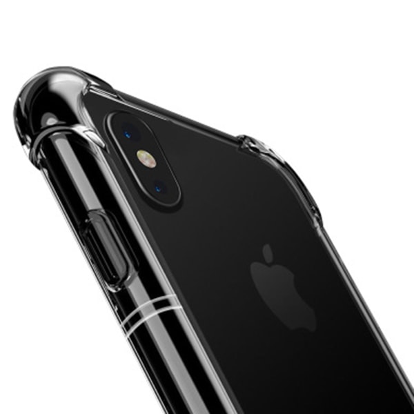 Smart Silikonskal EXTRA SKYDD för iPhone XS Max Blå