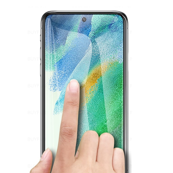 3-PACK Pehmeä näytönsuoja PET 0,2mm Samsung Galaxy S22 Ultra Transparent