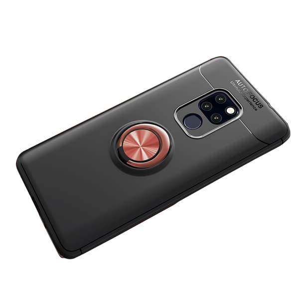 Huawei Mate 20 Pro - Stilrent Hybridskal Ringhållare Blå/Blå Blå/Blå