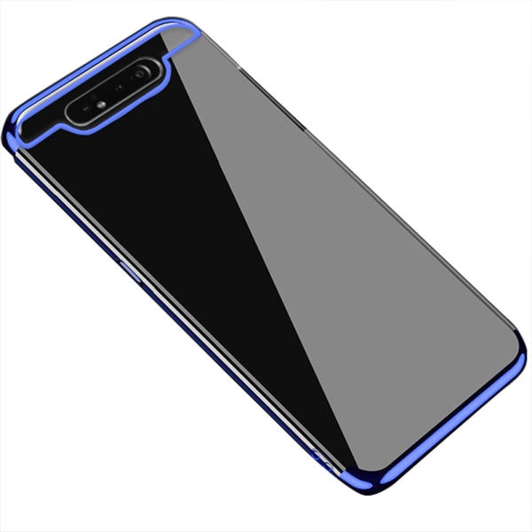 Samsung Galaxy A80 - Elegant støtdempende silikondeksel Blå