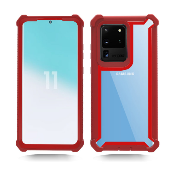 Samsung Galaxy S20 Ultra - Eksklusivt cover Svart/Röd
