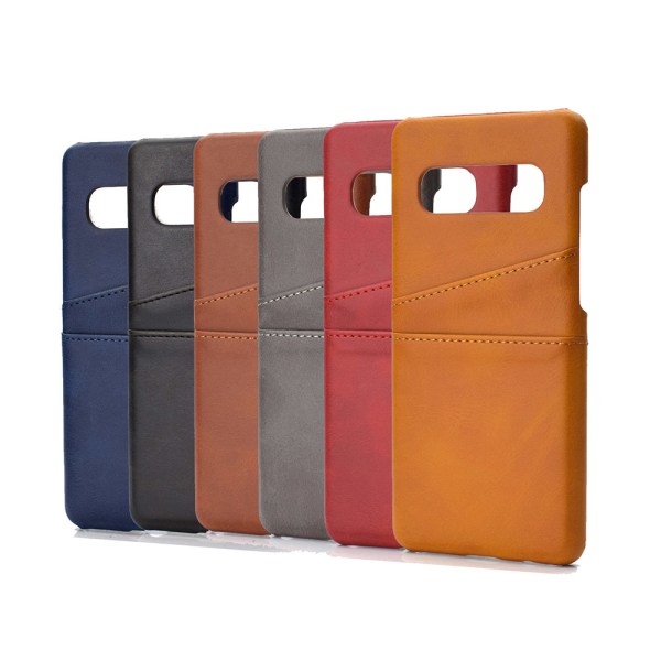 Samsung Galaxy S10e - Etui med kortlommer Marinblå
