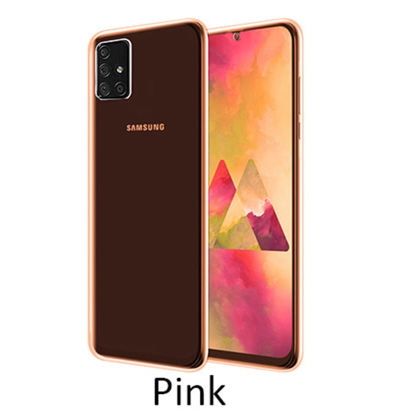 Samsung Galaxy A71 - Elegant Dubbelt Skal Blå