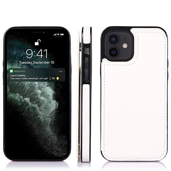 Glat NKOBEE etui med kortrum - iPhone 12 Roséguld