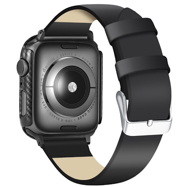 iWatch 4/5 - Skyddande Skal i Karbonfiber Svart 40mm