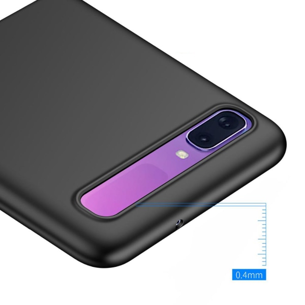 Stilsäkert Matt Skal - Samsung Galaxy Z Flip Svart