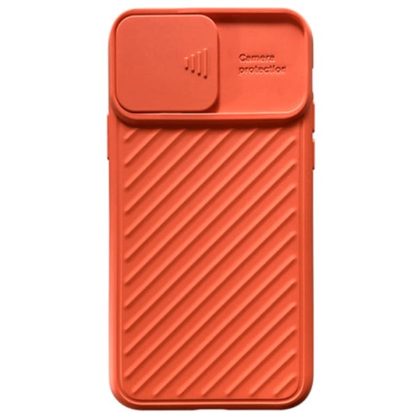 Iskuja vaimentava suojakuori kameran suojalla - iPhone 8 Plus Orange