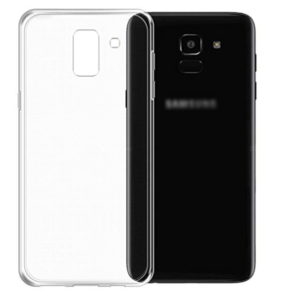 Samsung Galaxy J6 2018 - Silikonikotelo Transparent/Genomskinlig