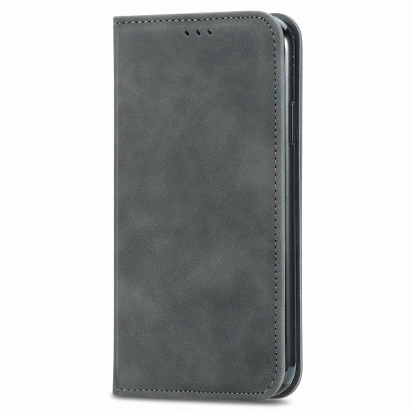 Gjennomtenkt lommebokdeksel - iPhone 12 Pro Grå