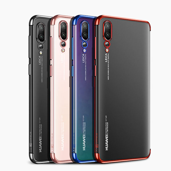 Skyddande Mjukt Silikonskal - Huawei P20 Pro Röd