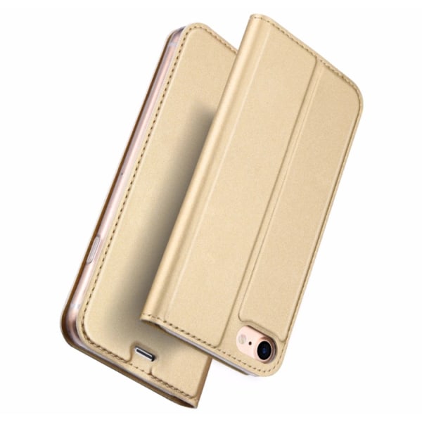 Exklusivt Smart Designfodral för iPhone 7 SKIN Pro DUX DUCIS Guld