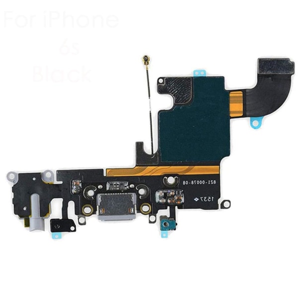iPhone 6S - Laadukas latausportti Kuulokeportin varaosa Vit
