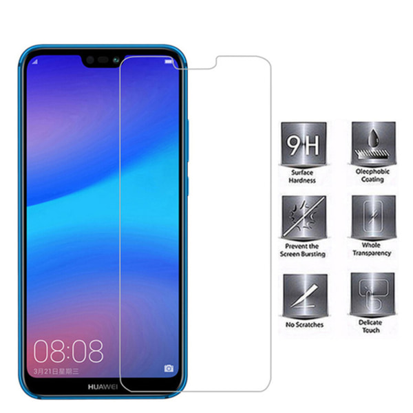 HuTech Skärmskydd (4-PACK) för Huawei P20 Lite Transparent/Genomskinlig