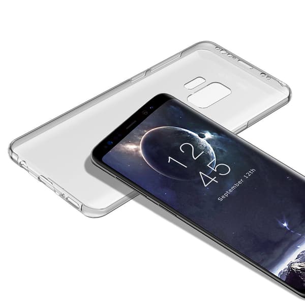 Samsung Galaxy S9 - Slittåligt Dubbel Skal Guld