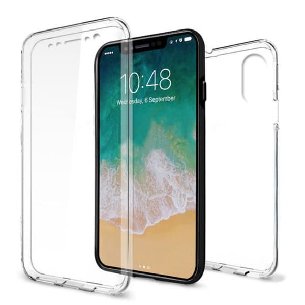 NORTH Beskyttelsescover med Touchfunktion til iPhone XS Max Svart