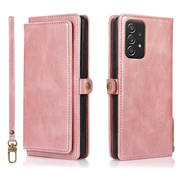 Smooth Stilfuld 2-1 Wallet cover - Samsung Galaxy A52 Brun