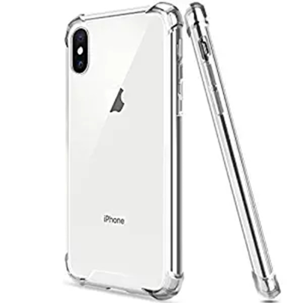 Robust silikonecover - iPhone XR Svart/Guld