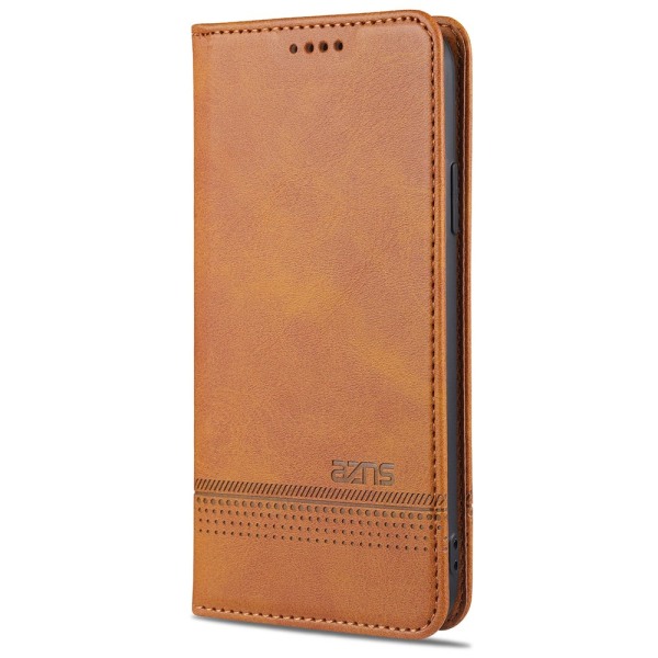 Let brugt AZNS Wallet Case - Xiaomi Redmi 9AT Mörkbrun