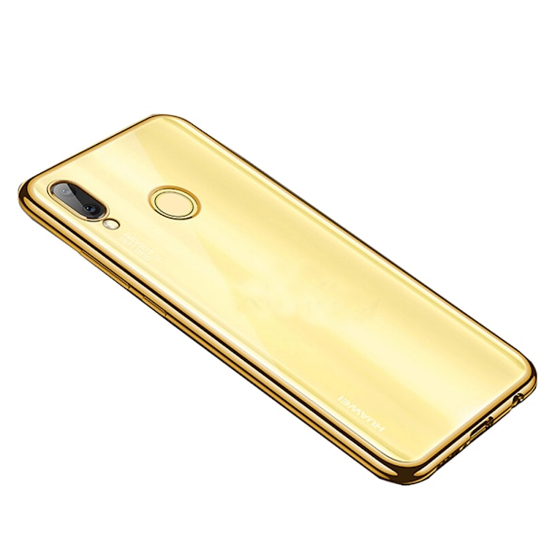 Huawei P20 Lite - Electroplated Stilsäkert Silikonskal (FLOVEME) Röd