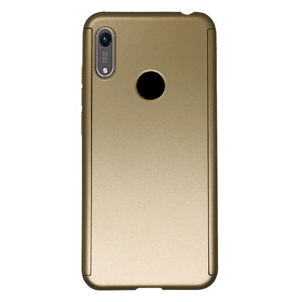 Stötdämpande Floveme Dubbelsidigt Skal - Huawei Y6 2019 Guld