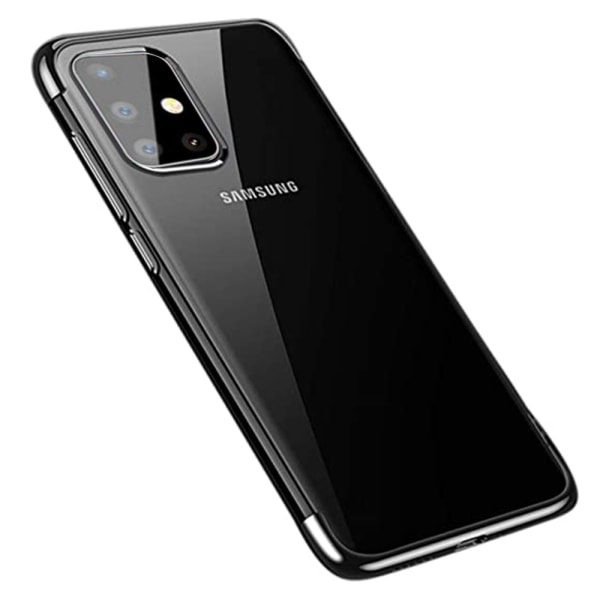 Gjennomtenkt silikonbeskyttelsesdeksel - Samsung Galaxy A51 Guld