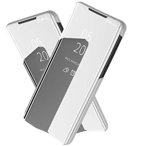 Tyylikäs suojakotelo (Leman) - Huawei P Smart 2019 Silver