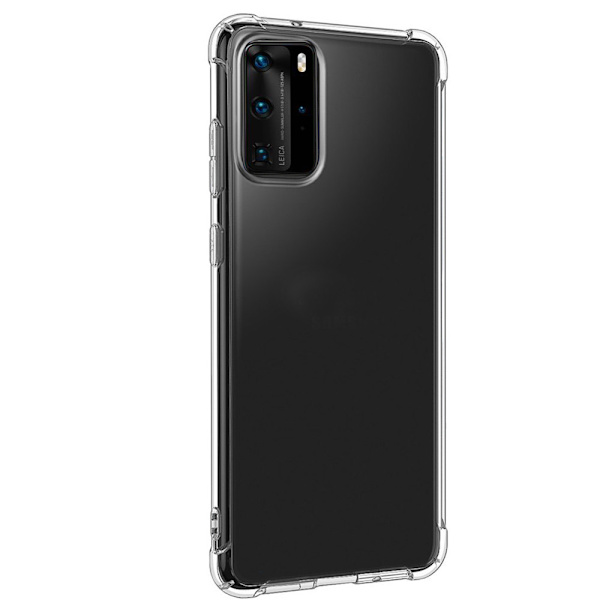 Huawei P40 Pro - Silikonskal Svart/Guld