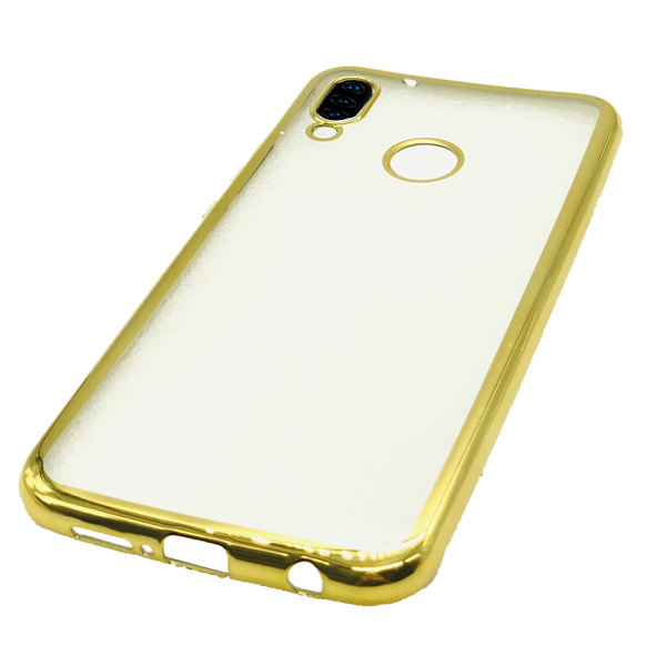 Stilsäkert Smart Silikonskal - Huawei P30 Lite Guld