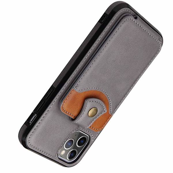 Praktiskt Skal med Kortfack - iPhone 12 Pro Max Mörkblå