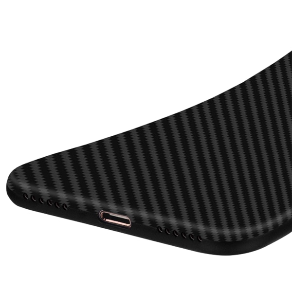 Tunt och stilrent Skal i matt-Carbonfinish för iPhone 6/6S Frostad