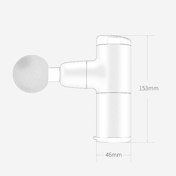 Mini Massage Gun / Massage Pistol Muskelstimulans Rosa