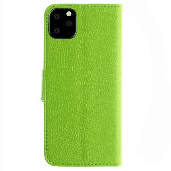 Kraftfullt Smidigt (Nkobee) Plånboksfodral - iPhone 11 Pro Grön