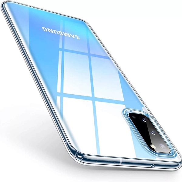 St�td�mpande Silikonskal (Floveme) - Samsung Galaxy S20 FE Transparent/Genomskinlig