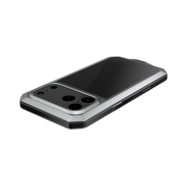 iPhone 17 Pro Max  Robust Starkt Aluminiumskal Silver