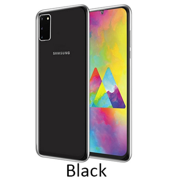 Samsung Galaxy S20 - harkittu kaksoiskuori silikonista Blå