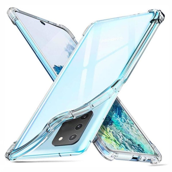 Beskyttende silikonecover - Samsung Galaxy Note 20 Ultra Transparent/Genomskinlig