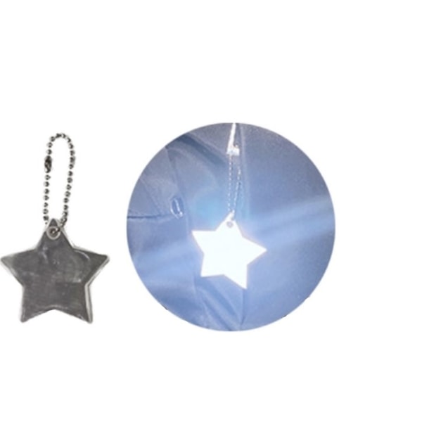 Højkvalitets Star Reflex Ball Chain Mörkblå