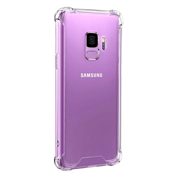 Samsung Galaxy S9 - kansi (FLOVEME) Transparent/Genomskinlig