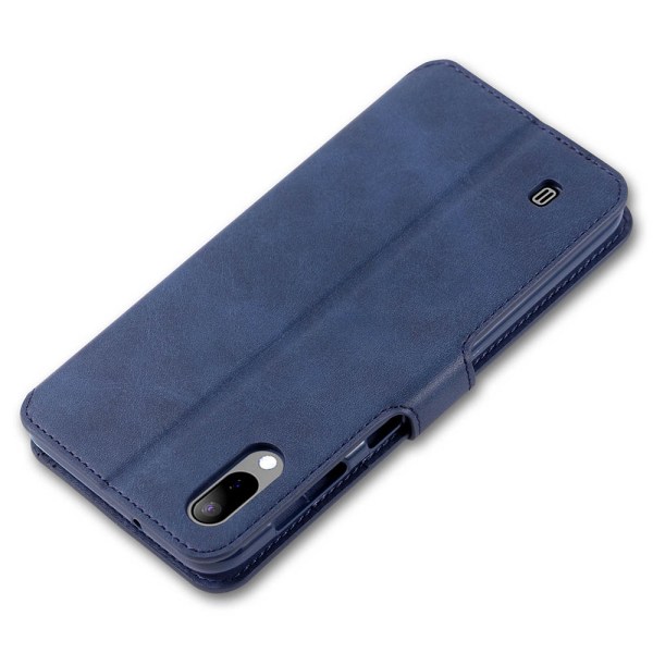 Samsung Galaxy A10 - Plånboksfodral Mörkblå