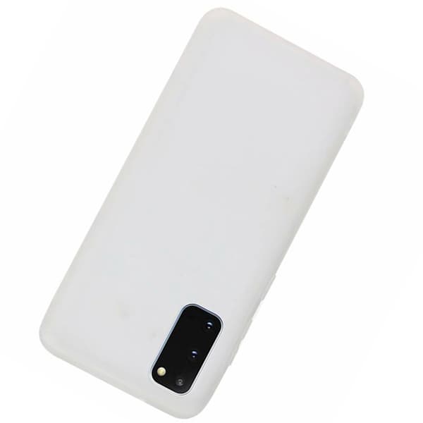 Samsung Galaxy S20 - Elegant Silikonskal Svart