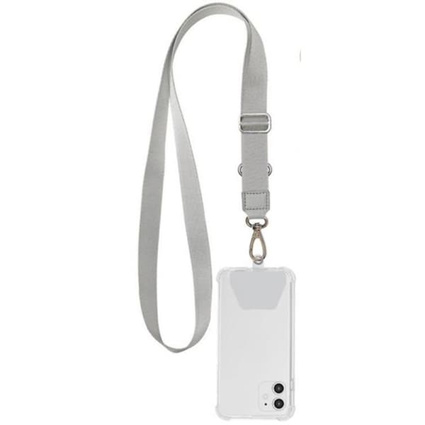 Praktisk professionel mobilholder/halskæde Röd
