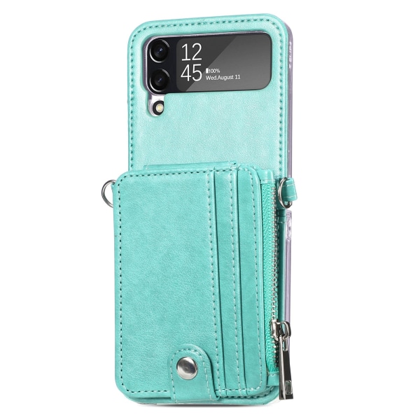 Etui med kortholder - Samsung Galaxy Z Flip 3 Roséguld