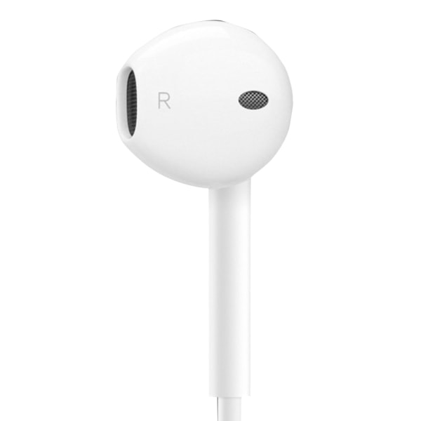 Hodetelefoner Type-C USB Mikrofon Volumkontroll Vit