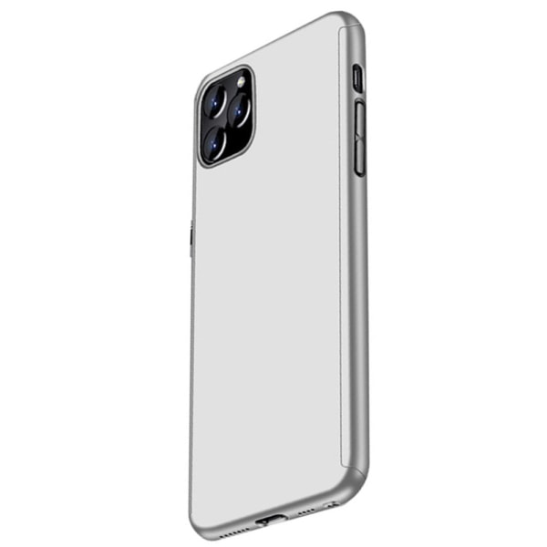 iPhone 11 - Elegant stødabsorberende dobbeltskal Silver