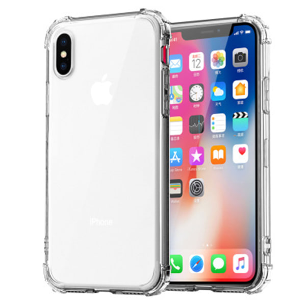 Smart Silikonskal EXTRA SKYDD för iPhone XS Max Lila