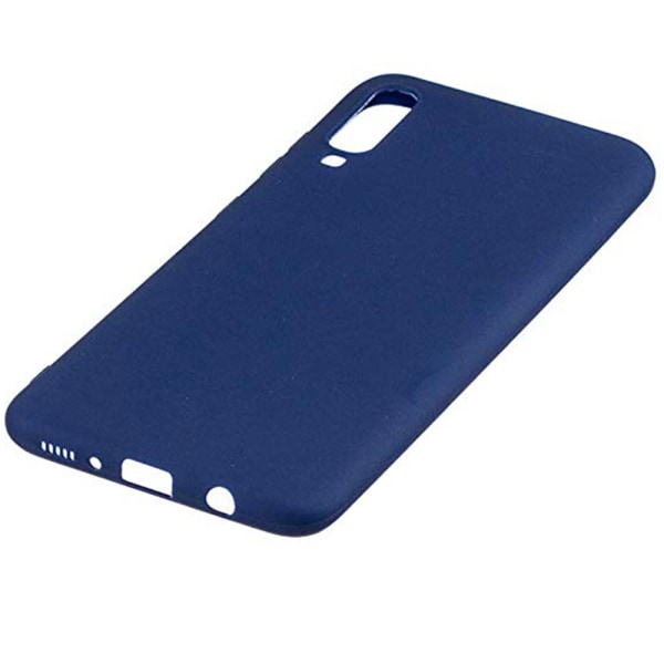 Samsung Galaxy A70 - Tyylikäs suojakuori silikonista Mörkblå