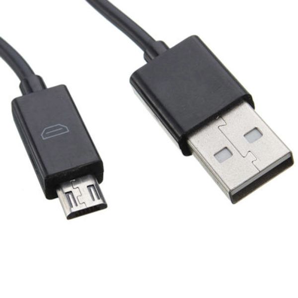 3 Meter Micro-USB Laddningskabel Samsung PS4 Svart