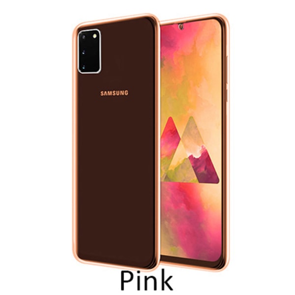 Samsung Galaxy S20 - Dobbeltsidig silikondeksel Rosa